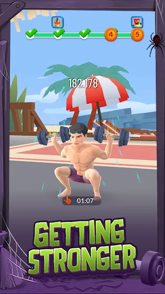 Idle Gym Life: Strong Man (Айдл Джим Лайф) [МОД Unlocked] Screenshot 2