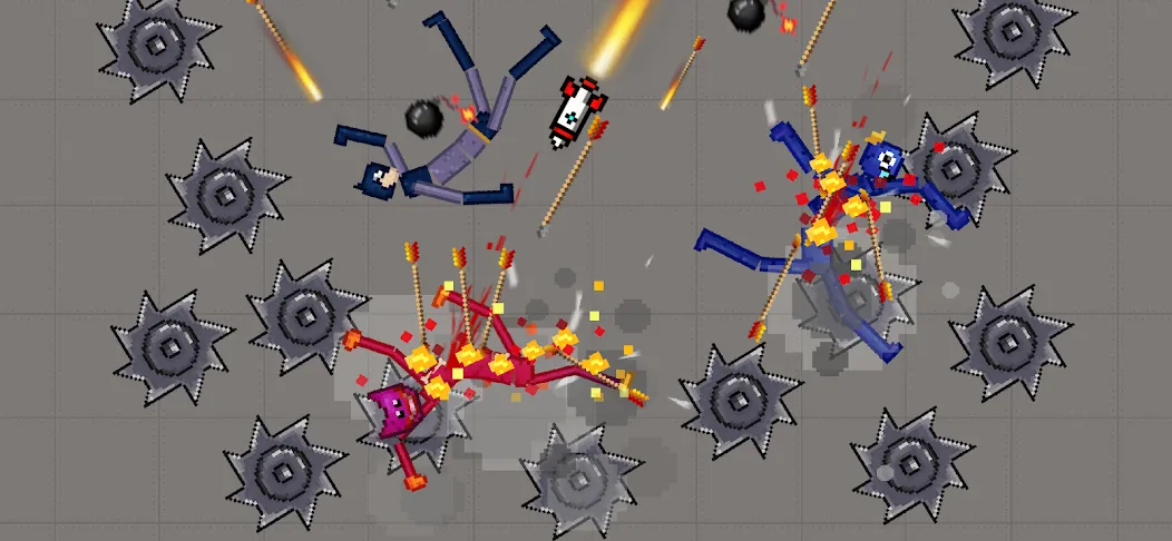 Ragdoll Dismounting Playground (Рэгдолл Дисмаунтинг Плейграунд) [МОД Много монет] Screenshot 2