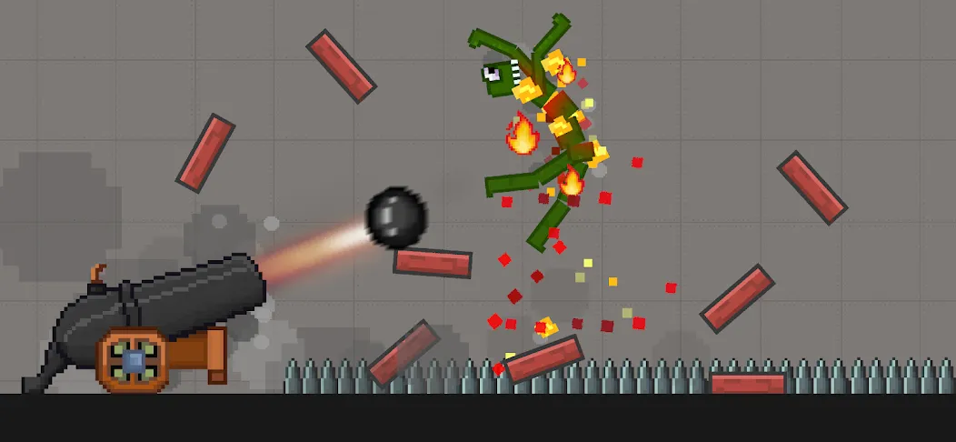 Ragdoll Dismounting Playground (Рэгдолл Дисмаунтинг Плейграунд) [МОД Много монет] Screenshot 3