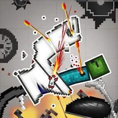 Взломанная Ragdoll Dismounting Playground (Рэгдолл Дисмаунтинг Плейграунд)  [МОД Много монет]