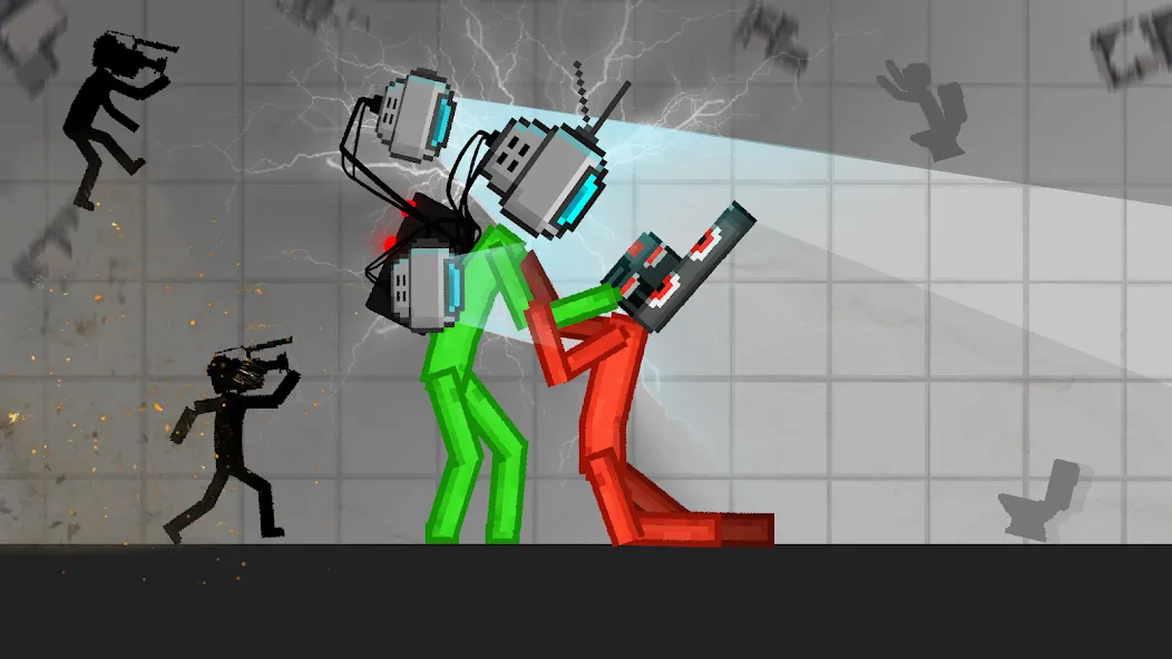 Stickman Playground (тикман Плейграунд) [МОД Меню] Screenshot 2