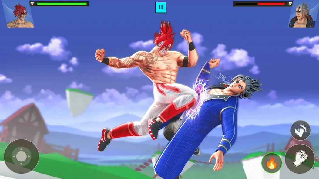 Anime Fighting Game (Аниме Файтинг Гейм) [МОД Menu] Screenshot 1