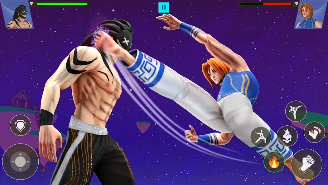 Anime Fighting Game (Аниме Файтинг Гейм) [МОД Menu] Screenshot 2