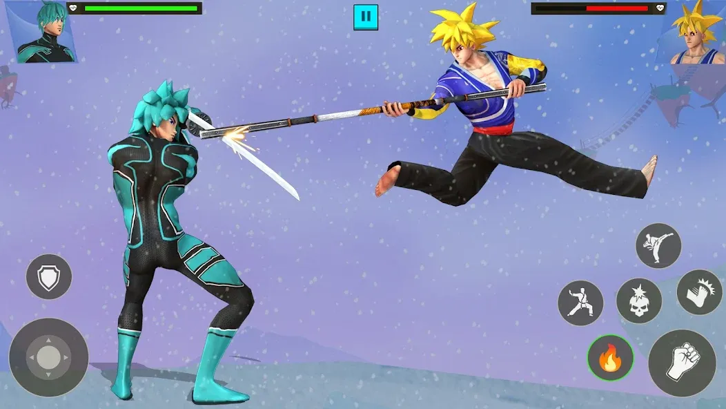 Anime Fighting Game (Аниме Файтинг Гейм) [МОД Menu] Screenshot 5