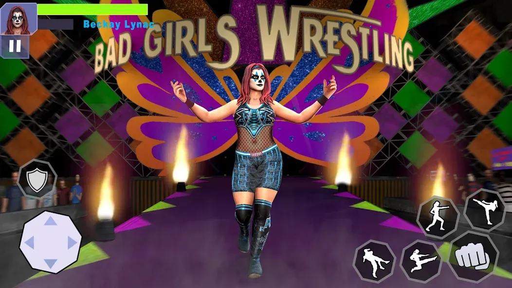 Bad Girls Wrestling Game [МОД Бесконечные монеты] Screenshot 5