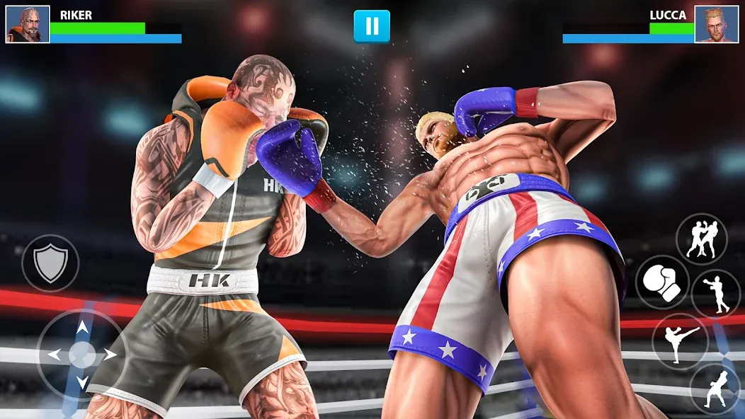 Punch Boxing Game: Ninja Fight [МОД Unlimited Money] Screenshot 2