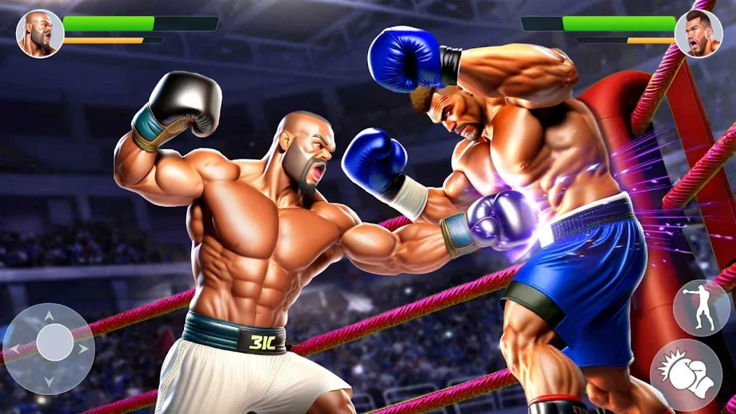 Boxing Heros: Fighting Games (Тэг Боксинг Игры) [МОД Бесконечные деньги] Screenshot 1