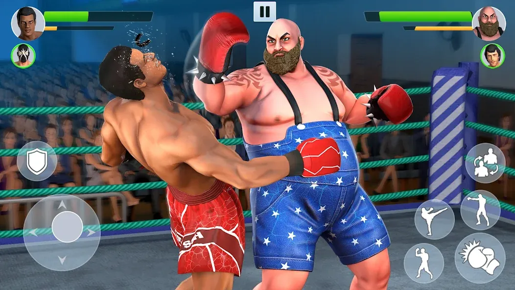 Boxing Heros: Fighting Games (Тэг Боксинг Игры) [МОД Бесконечные деньги] Screenshot 2