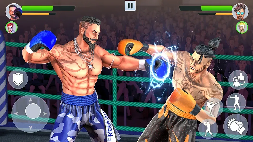 Boxing Heros: Fighting Games (Тэг Боксинг Игры) [МОД Бесконечные деньги] Screenshot 3