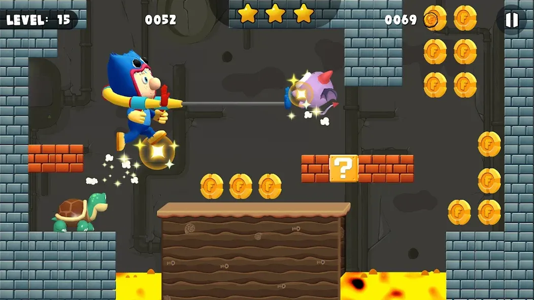 Bob World Adventure 3D [МОД Все открыто] Screenshot 1