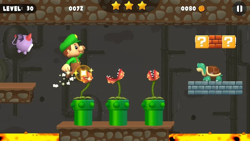 Bob World Adventure 3D [МОД Все открыто] Screenshot 4