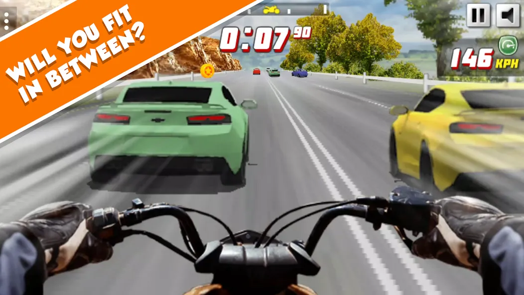 Highway Rider Extreme - 3D Mot (Хайвей Райдер Экстрим) [МОД Mega Pack] Screenshot 2