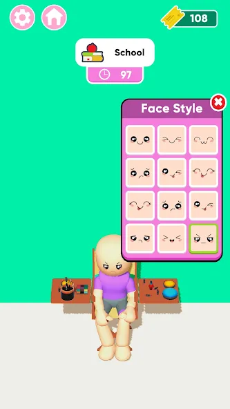 Famous Fashion - Dress Up Game (Фэймос Фэшн) [МОД Много монет] Screenshot 5