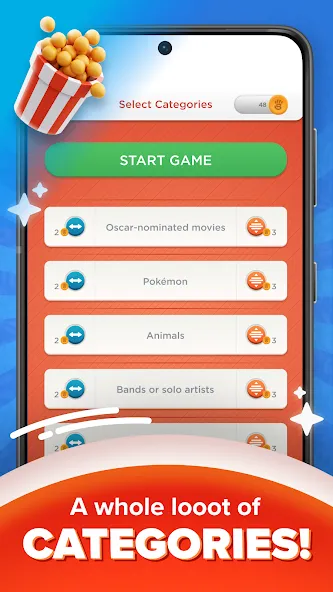 Stop - Categories Word Game [МОД Бесконечные деньги] Screenshot 5