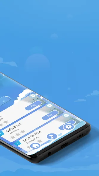 Piano Anime Tiles Music (Пиано Аниме Плитки Музыка) [МОД Меню] Screenshot 2