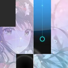 Взломанная Piano Anime Tiles Music (Пиано Аниме Плитки Музыка)  [МОД Меню]