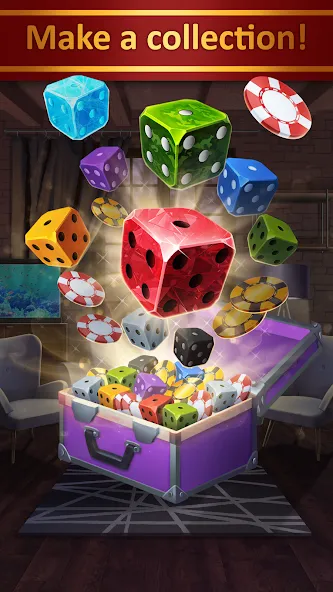 Farkle - Zonk Dice Game [МОД Unlocked] Screenshot 1