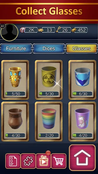 Farkle - Zonk Dice Game [МОД Unlocked] Screenshot 5