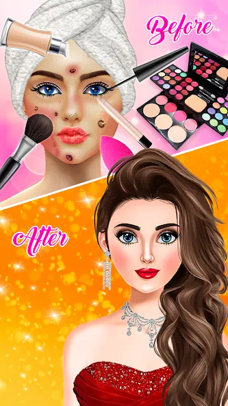 Super Stylist-Fashion Games [МОД Menu] Screenshot 2