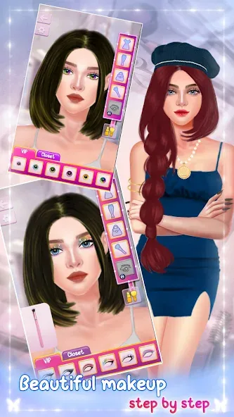 Fashion Stylist: Dress Up Game (Фэшн стилист) [МОД Menu] Screenshot 2