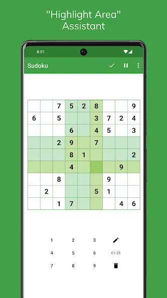 Sudoku [МОД Все открыто] Screenshot 4