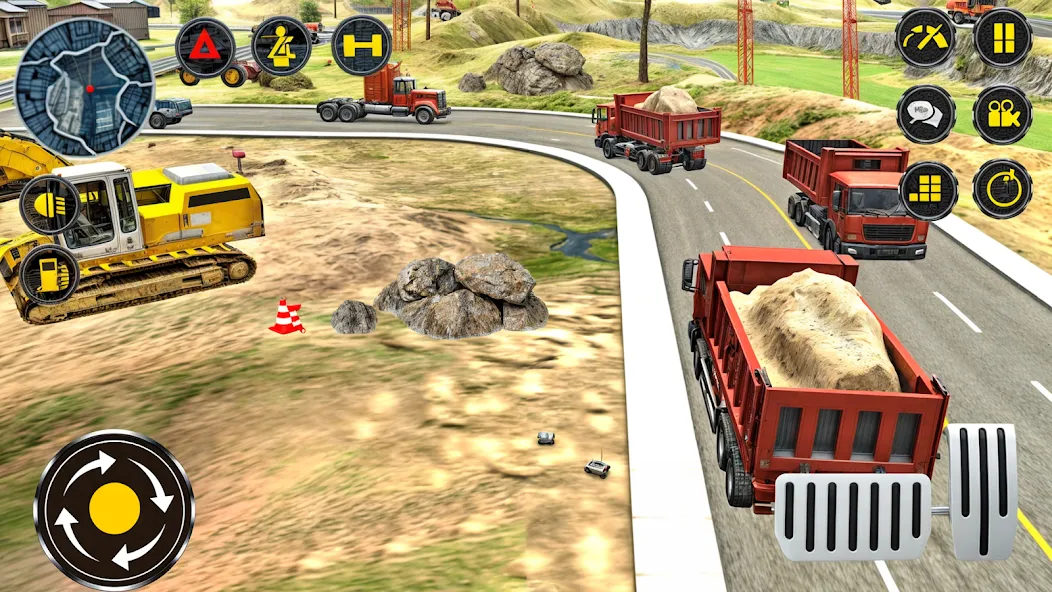 Heavy Excavator Simulator PRO (Хеви Экскавейтор Симулятор ПРО) [МОД Бесконечные монеты] Screenshot 1
