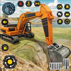 Скачать взломанную Heavy Excavator Simulator PRO (Хеви Экскавейтор Симулятор ПРО)  [МОД Бесконечные монеты]