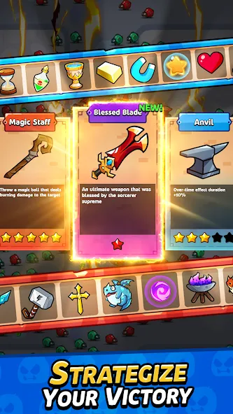 Solo Survivor IO Game (Монстер Ворлд) [МОД Много монет] Screenshot 3