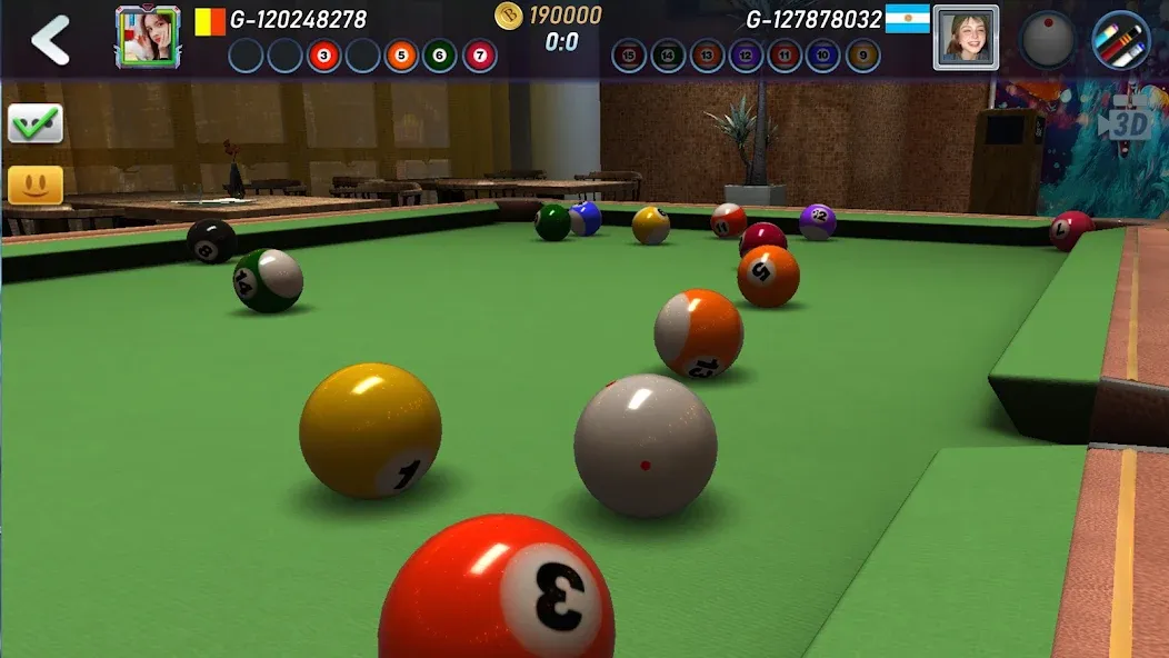 Real Pool 3D 2 (Риал Пул 3Д 2) [МОД Mega Pack] Screenshot 1