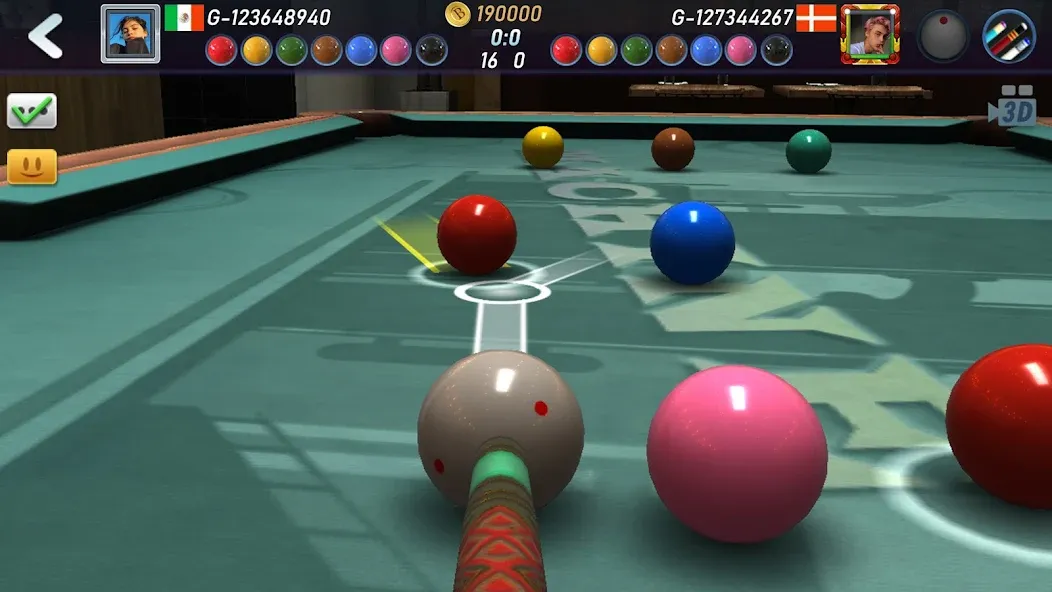 Real Pool 3D 2 (Риал Пул 3Д 2) [МОД Mega Pack] Screenshot 2