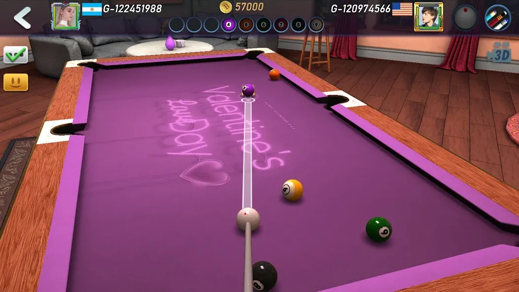 Real Pool 3D 2 (Риал Пул 3Д 2) [МОД Mega Pack] Screenshot 4