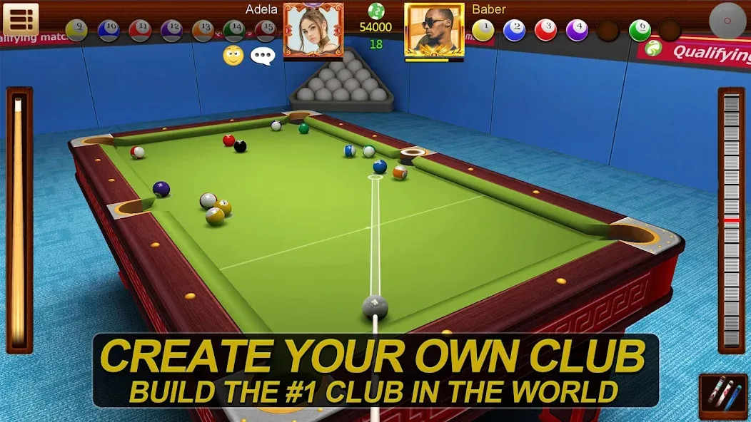 Real Pool 3D Online 8Ball Game (Реал Пул 3Д Онлайн 8Бол Гейм) [МОД Mega Pack] Screenshot 2