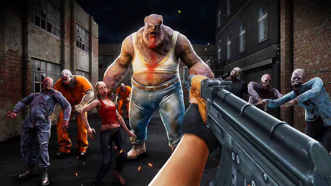 Zombination - FPS Zombie Games (Зомбинация) [МОД Menu] Screenshot 4