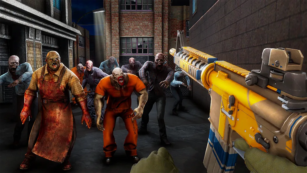 Zombination - FPS Zombie Games (Зомбинация) [МОД Menu] Screenshot 5