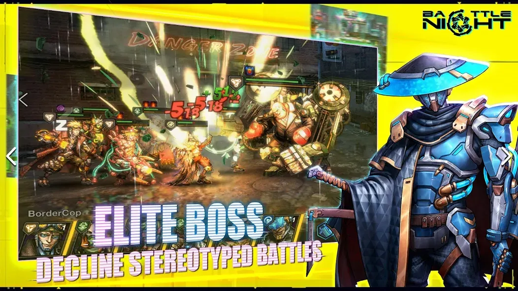 Battle Night: Cyberpunk RPG (Бэтл Найт) [МОД Все открыто] Screenshot 2