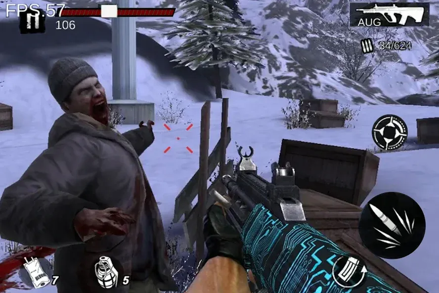 Zombie Frontier 4: Shooting 3D (Зомби Фронт 4) [МОД Menu] Screenshot 5