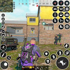 Скачать взлом FPS Encounter Strike Offline (ФПС Энкаунтер Страйк Оффлайн)  [МОД Unlimited Money]