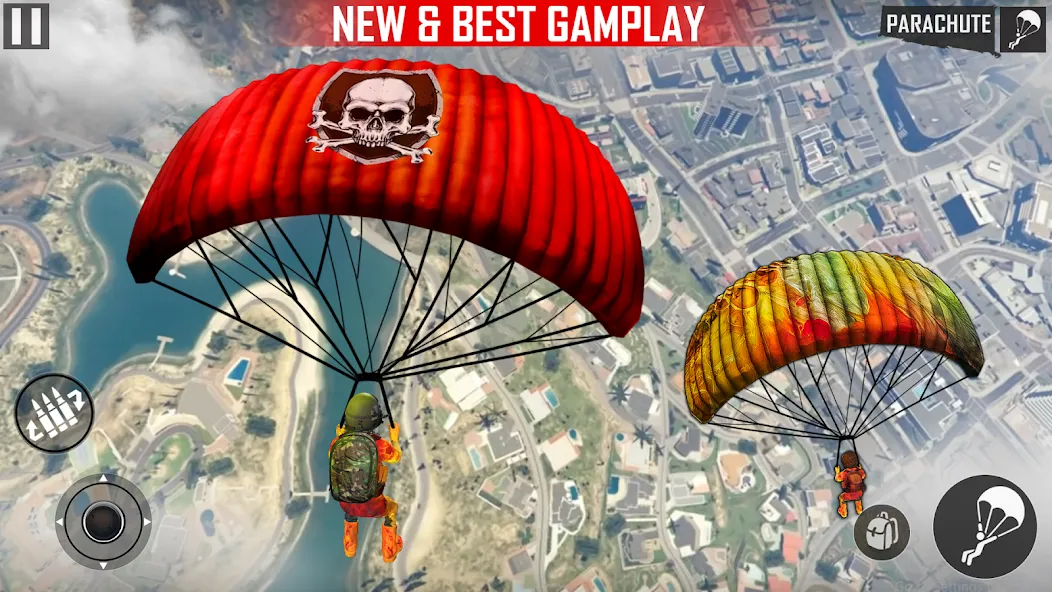 Real Commando FPS Gun Shooting [МОД Mega Pack] Screenshot 1