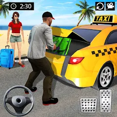 Взломанная Taxi Simulator 3d Taxi Sim  [МОД Много монет]