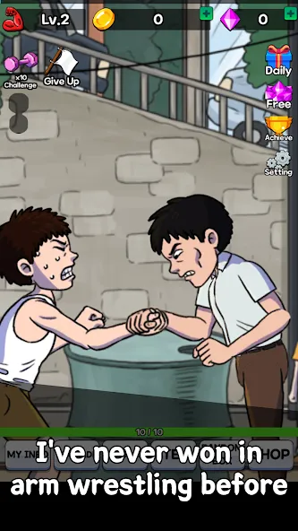 Arm Wrestling Clicker (Армреслинг Кликер) [МОД Много монет] Screenshot 3