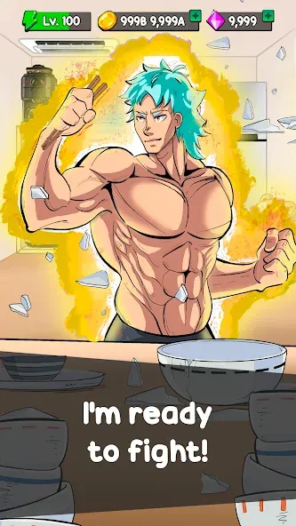 Food Fighter Clicker Games (Фуд Файтер Кликер) [МОД Все открыто] Screenshot 5