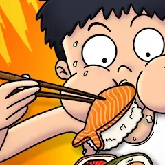Взломанная Food Fighter Clicker Games (Фуд Файтер Кликер)  [МОД Все открыто]