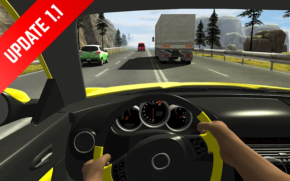 Racing in Car (Рейсинг ин Кар) [МОД Unlocked] Screenshot 2