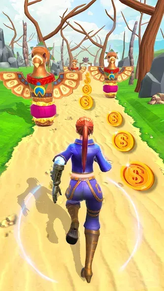 Jungle Run Temple Escape Games [МОД Unlimited Money] Screenshot 1