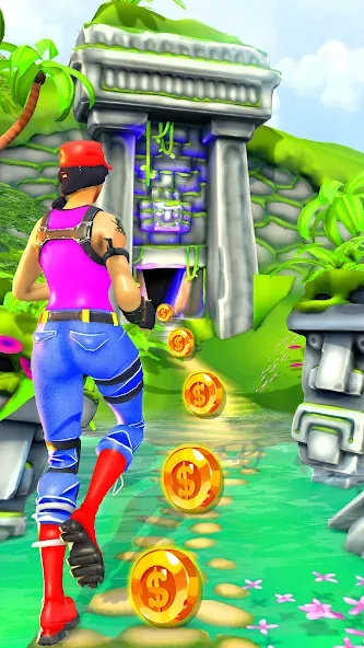 Jungle Run Temple Escape Games [МОД Unlimited Money] Screenshot 5