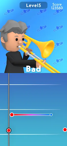 Trombone! [МОД Много монет] Screenshot 2