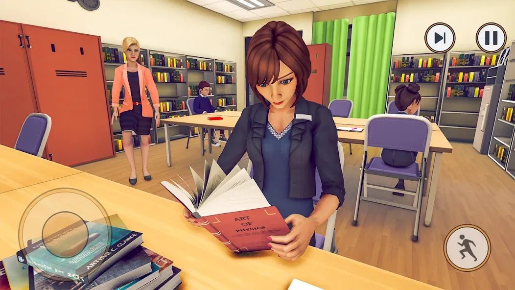 High School Teacher Simulator [МОД Бесконечные монеты] Screenshot 4