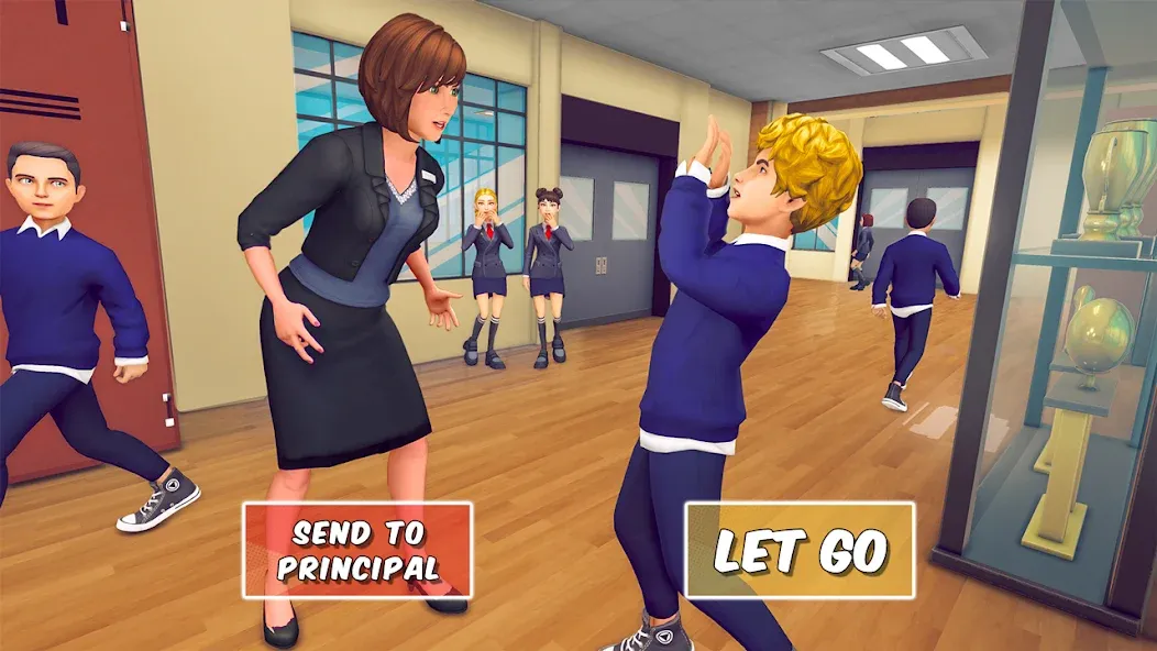 High School Teacher Simulator [МОД Бесконечные монеты] Screenshot 5