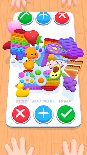 Fidget Toys Trading・Pop It 3D (Фиджет Тойс Трейдинг) [МОД Меню] Screenshot 1