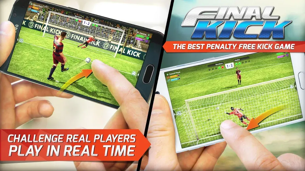 Final Kick: Online Soccer (Финаль кик) [МОД Все открыто] Screenshot 3